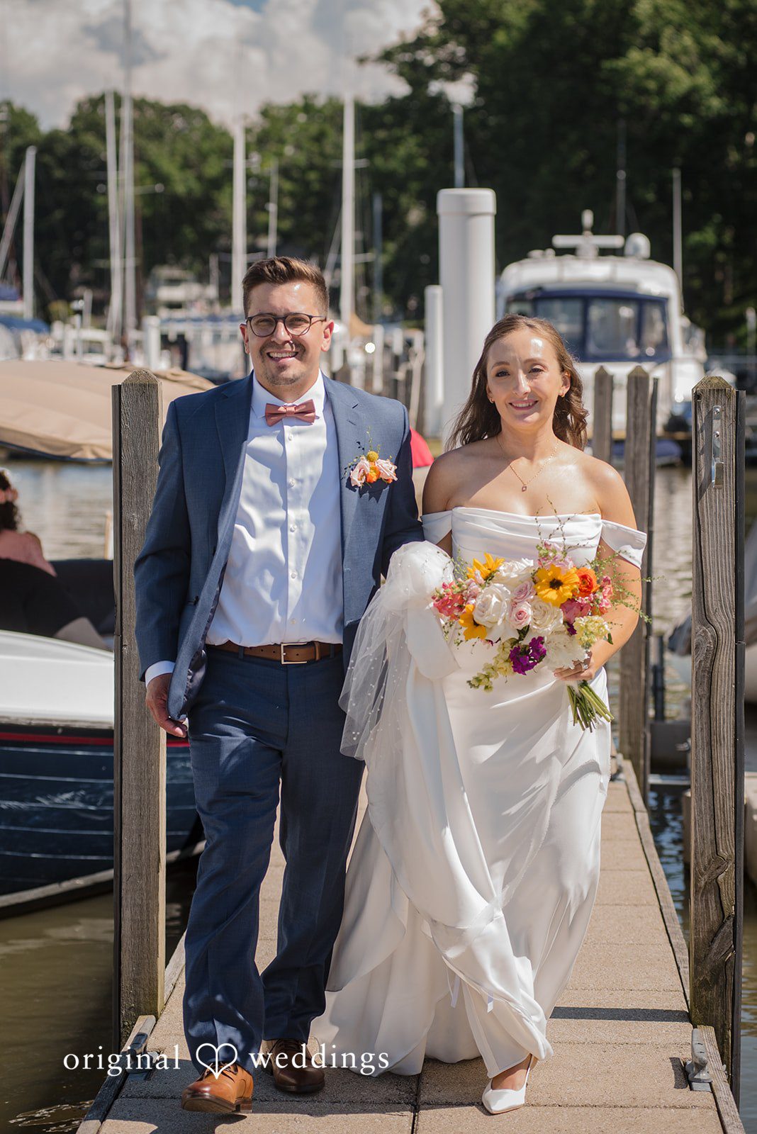 Zach + Ashley West Channel Yacht Club Wedding | Ashley & Zach -