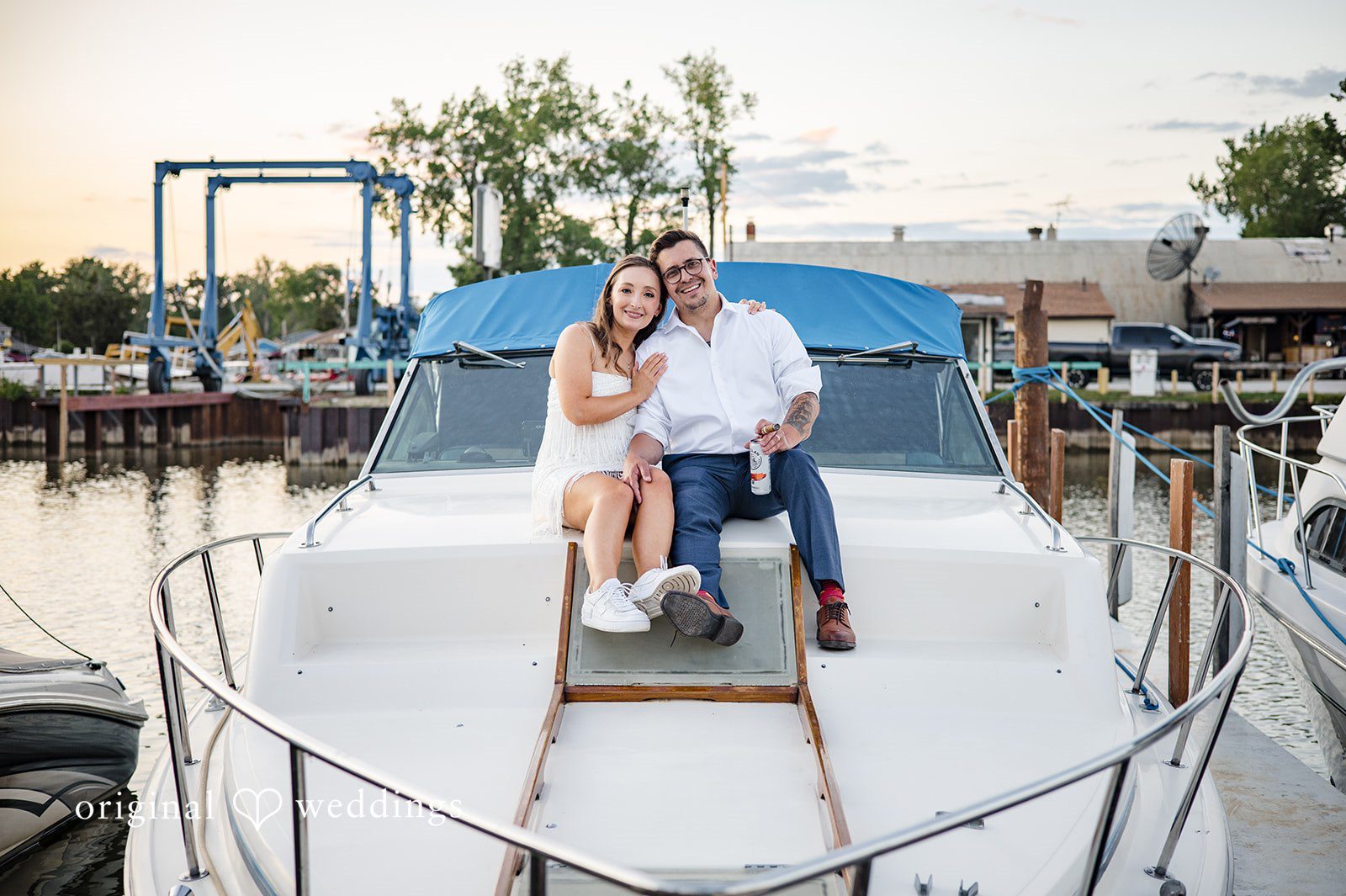 Zach + Ashley West Channel Yacht Club Wedding | Ashley & Zach -