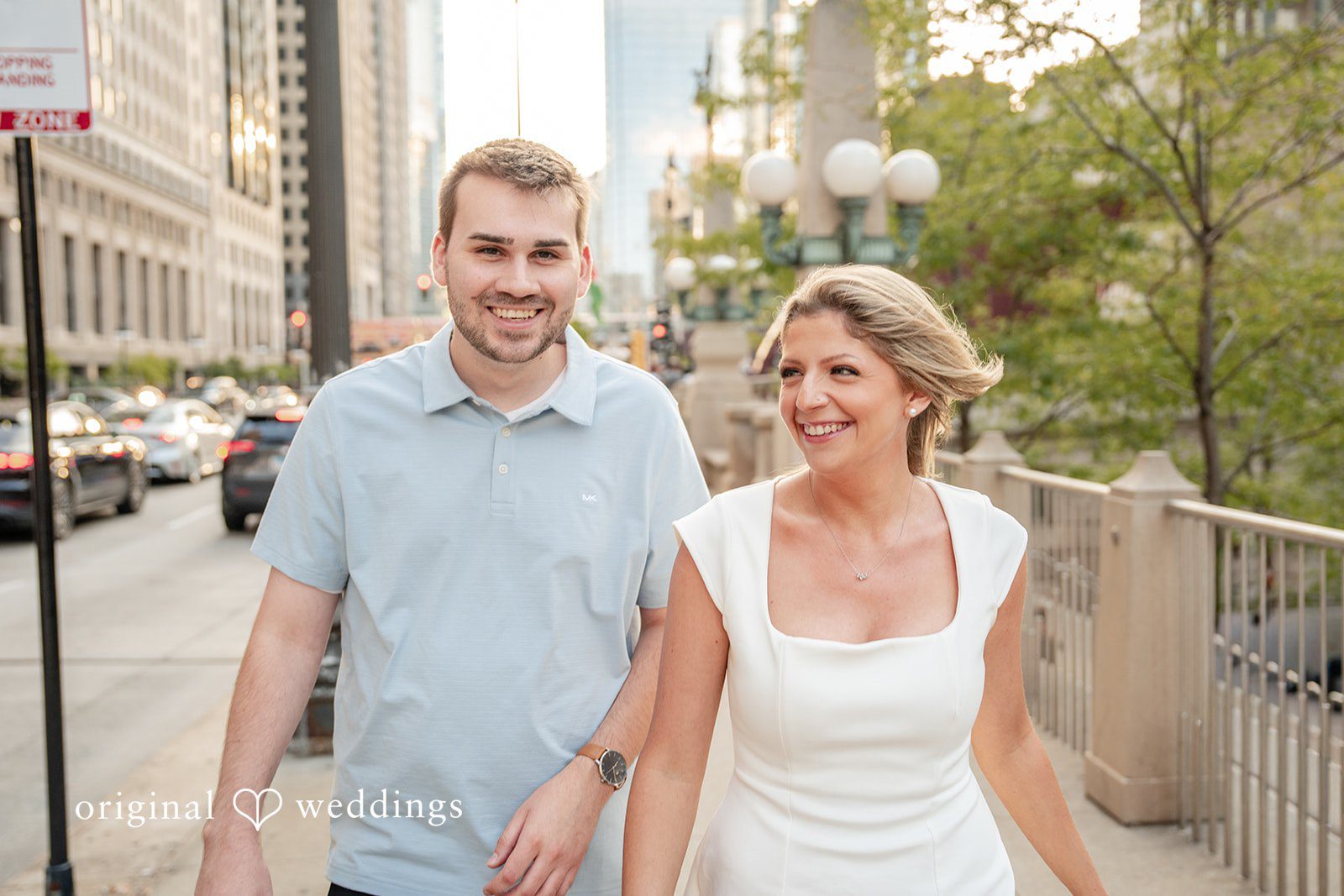 Amy + Michael The couple takes a through the outdoors