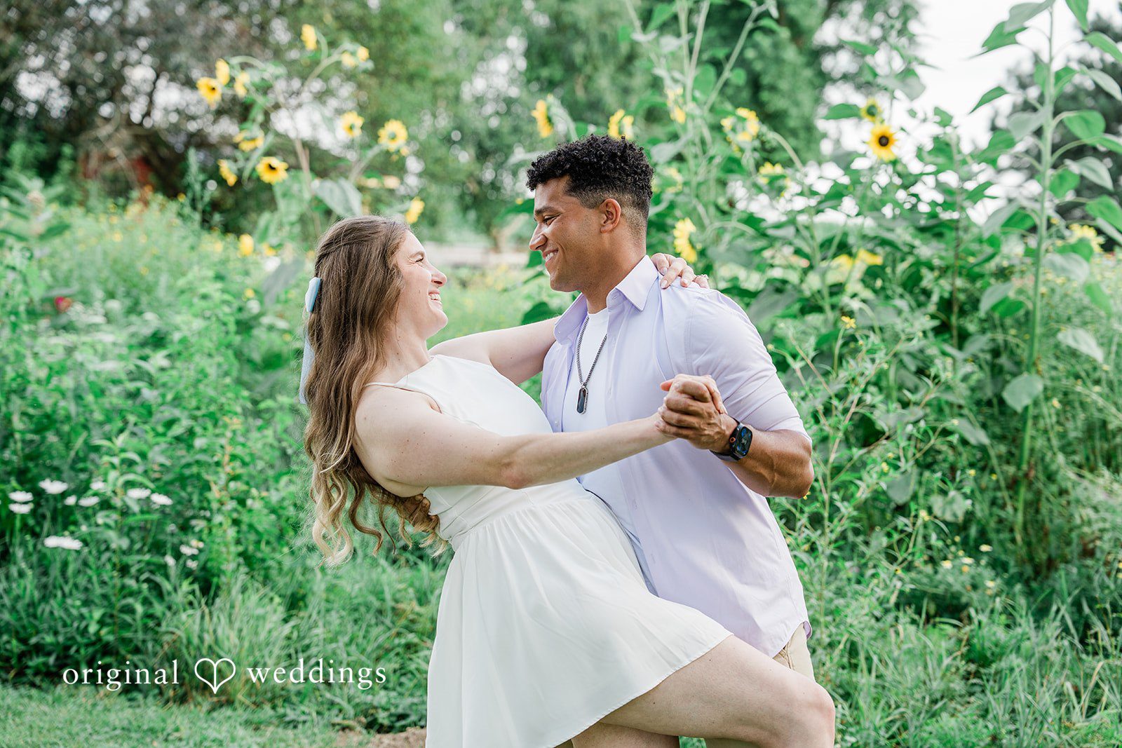 Kaelan + Paige Dented Gate Flower Farm Engagement | Kaelan & Paige -