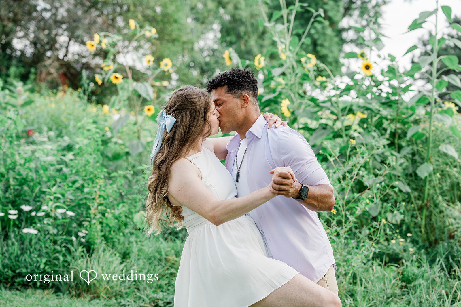 Kaelan + Paige Dented Gate Flower Farm Engagement | Kaelan & Paige -