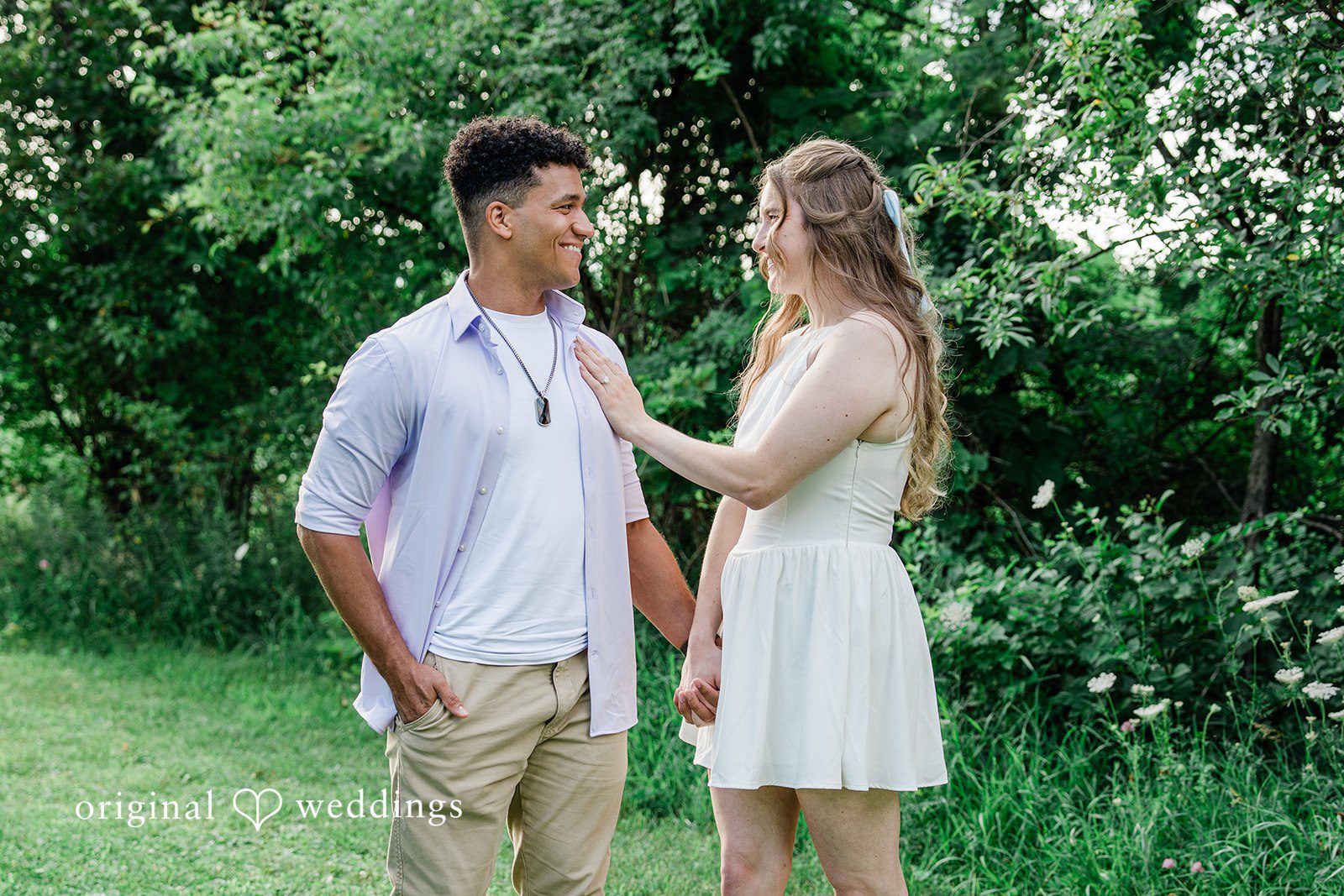 Kaelan + Paige Dented Gate Flower Farm Engagement | Kaelan & Paige -