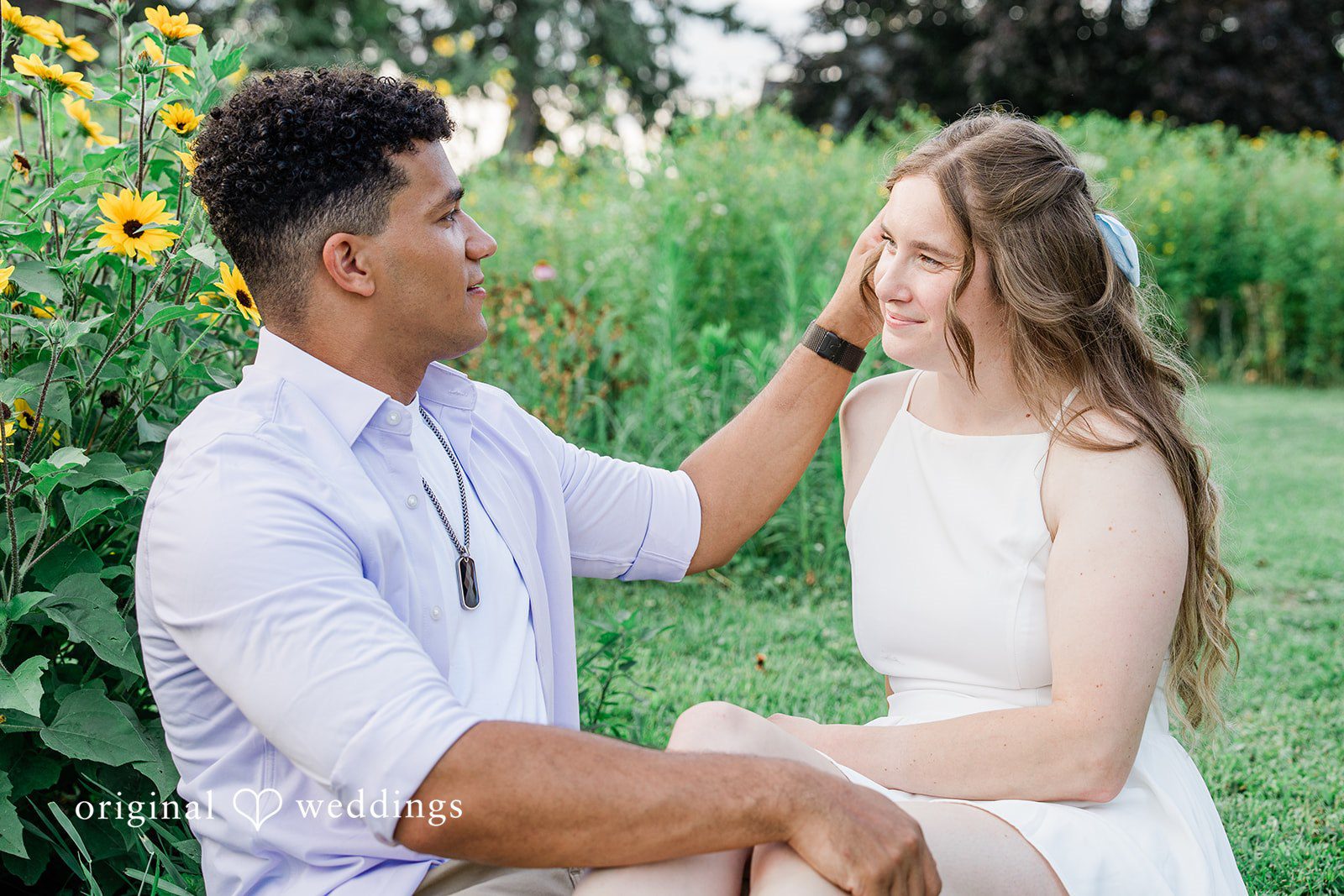 Kaelan + Paige Dented Gate Flower Farm Engagement | Kaelan & Paige -