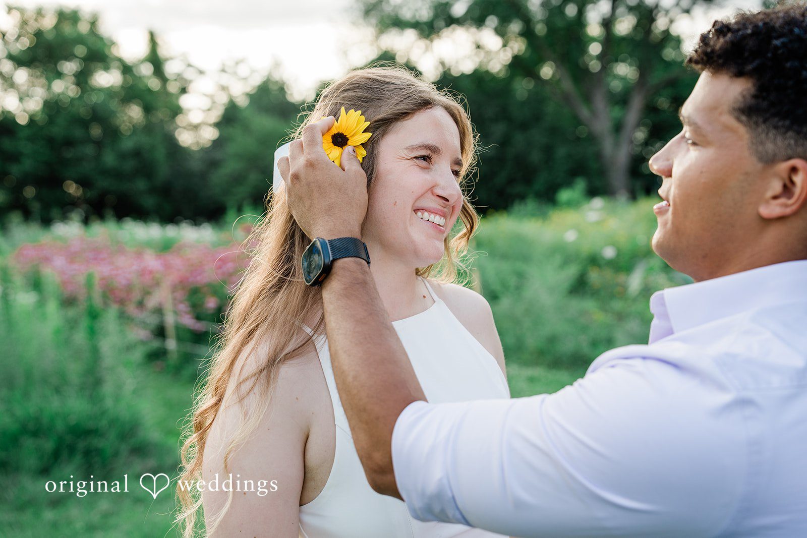 Kaelan + Paige Dented Gate Flower Farm Engagement | Kaelan & Paige -