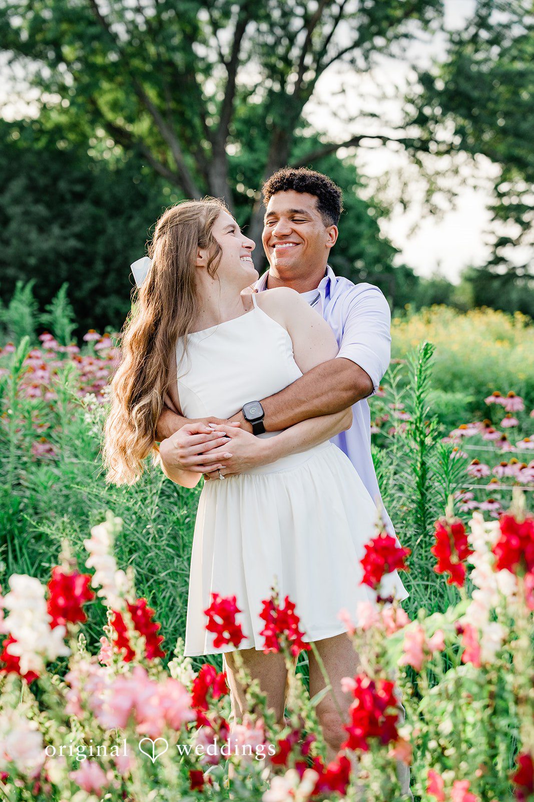 Kaelan + Paige Dented Gate Flower Farm Engagement | Kaelan & Paige -