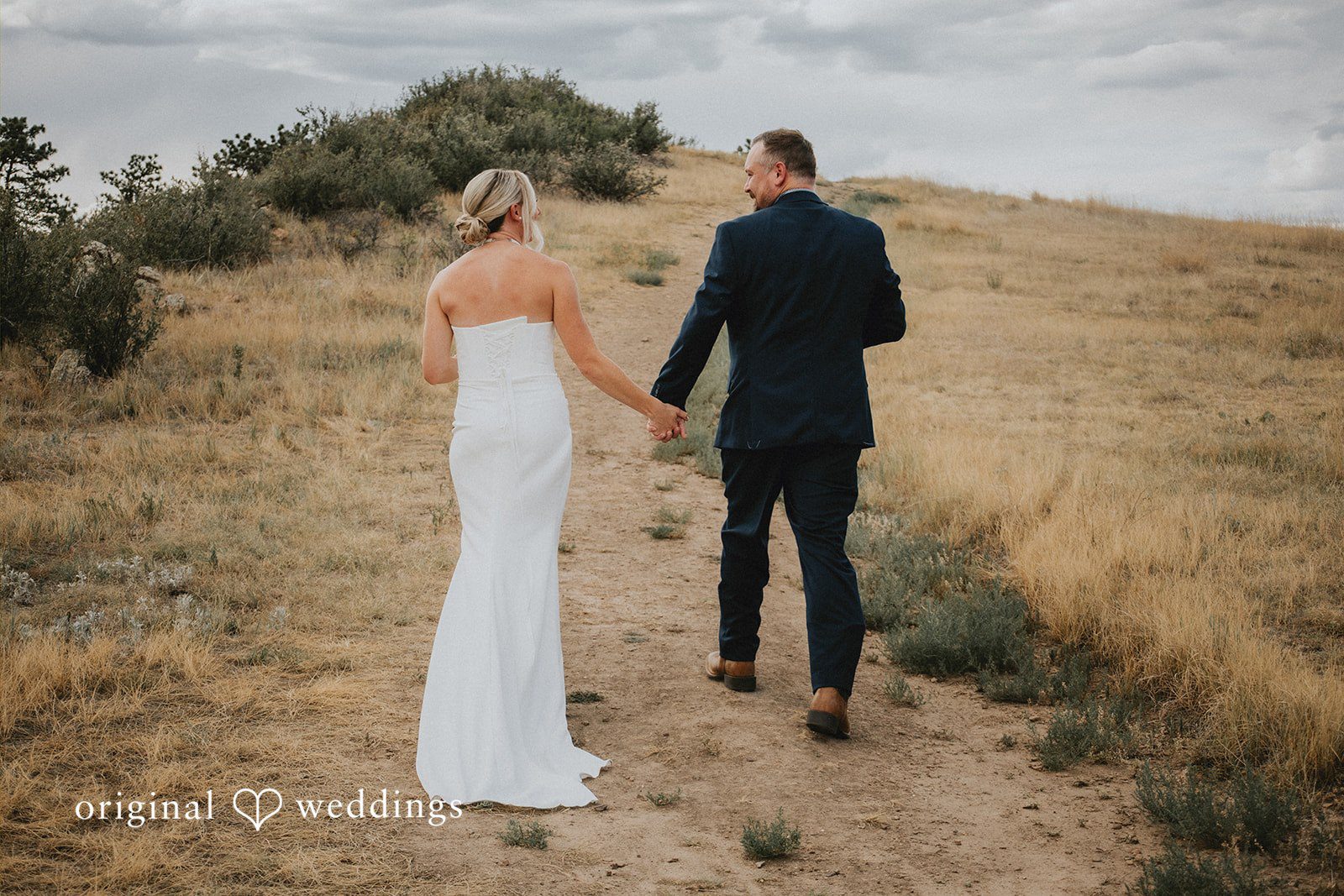Kelsey + John The couple takes a walk