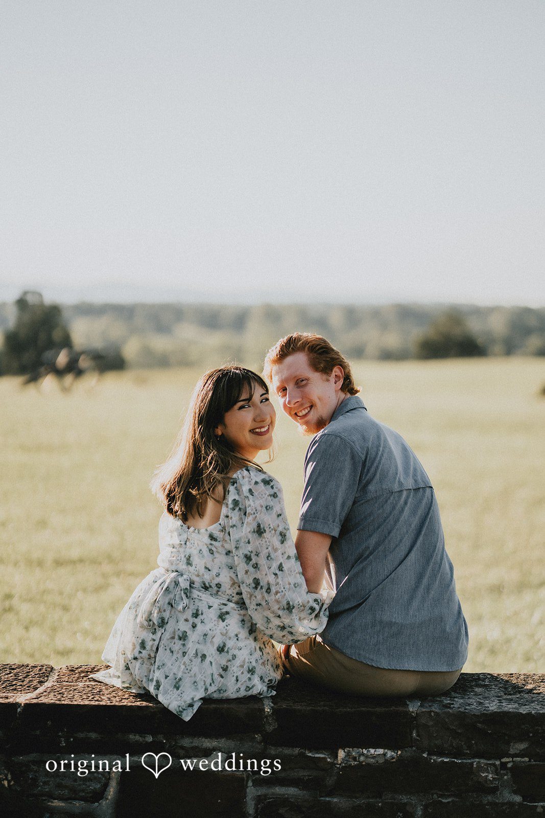 A beautiful portrait of the couple