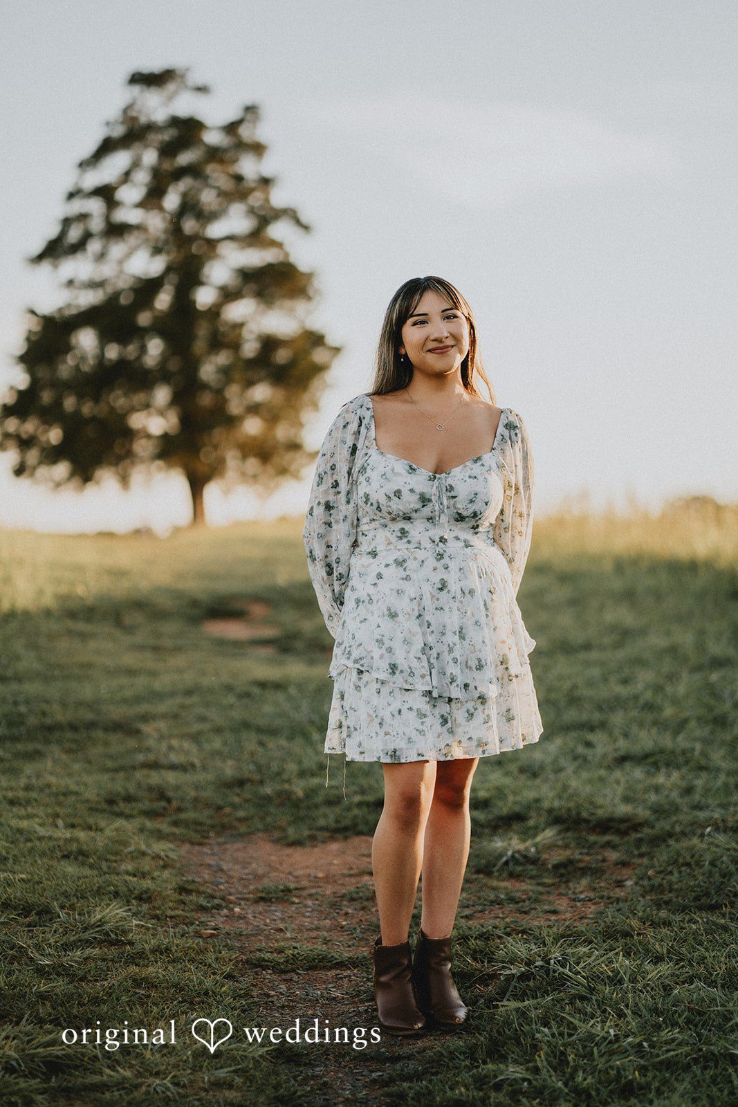 A stunning portrait of the bride