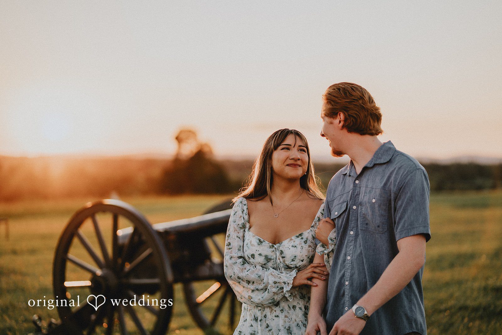 Beautiful portrait of the couple