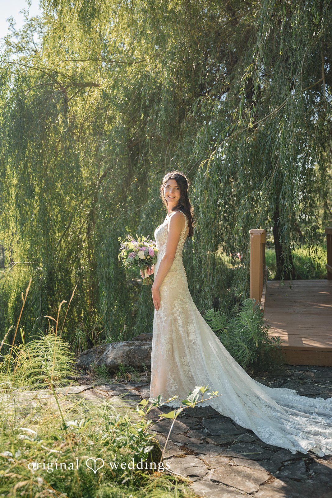 Nikkole + Grant A stunning portrait of the bride
