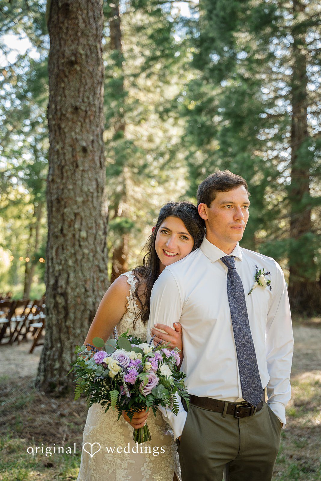 Nikkole + Grant Romantic portrait of the couple