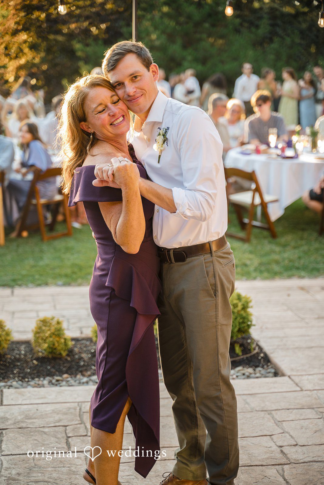 Nikkole + Grant The groom dances with his mother