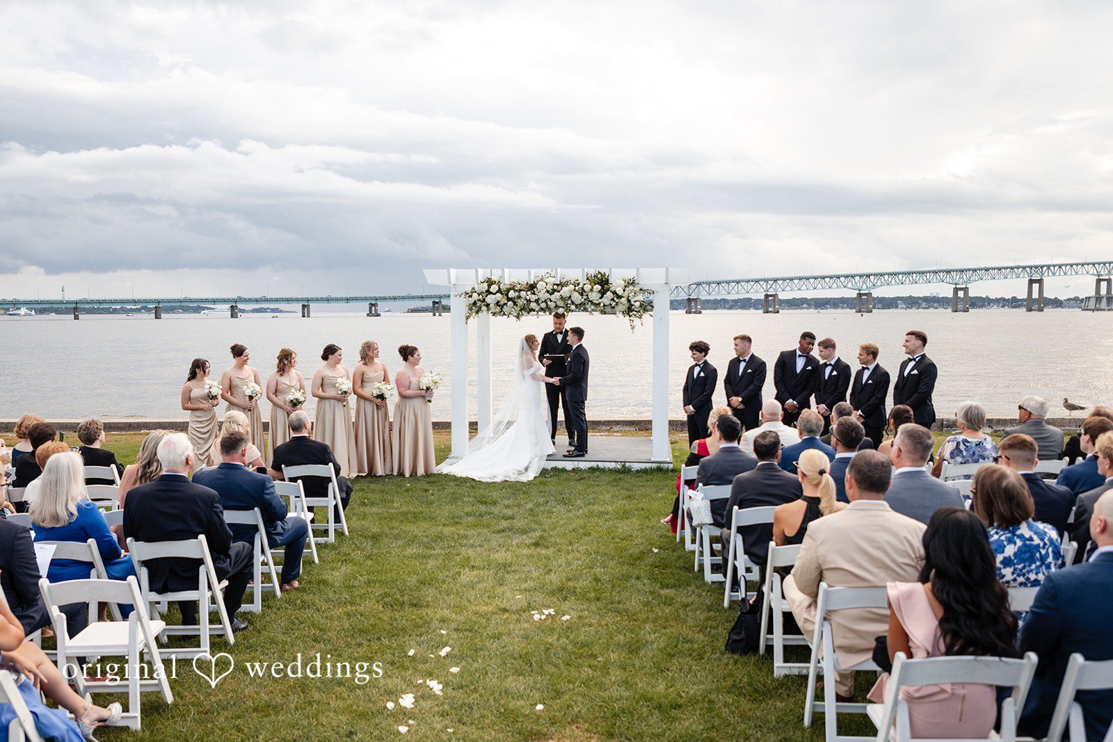 The wedding ceremony
