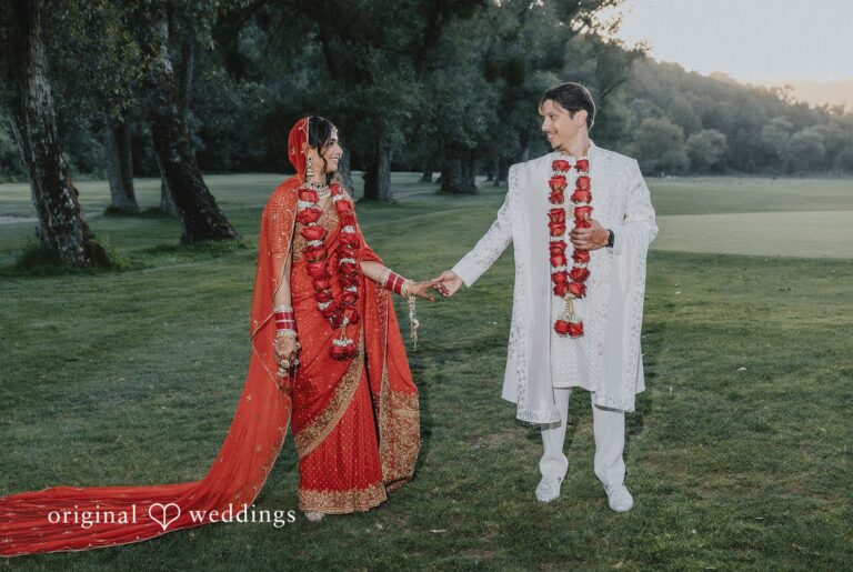 Stunning Portrait of couple at Redwood Canyon by San Francisco Wedding Photographers from Original Wedding.