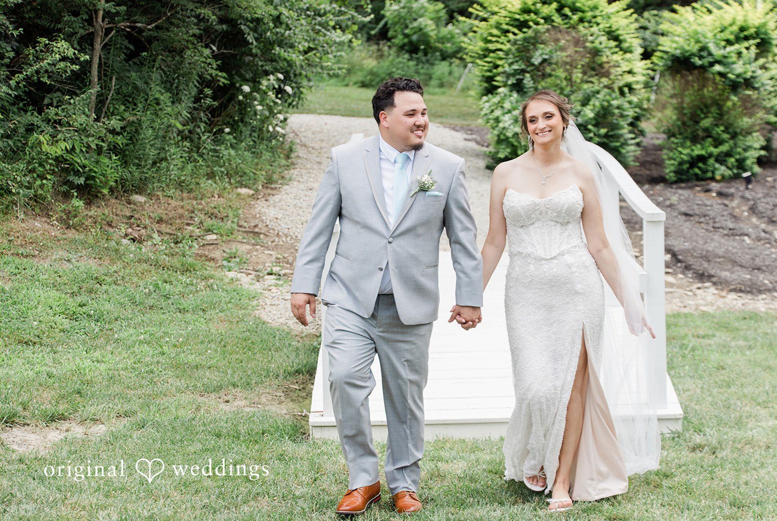 Stunning Portrait of couple at Rosewood Manor by Cincinnati Wedding Photographers from Original Weddings.