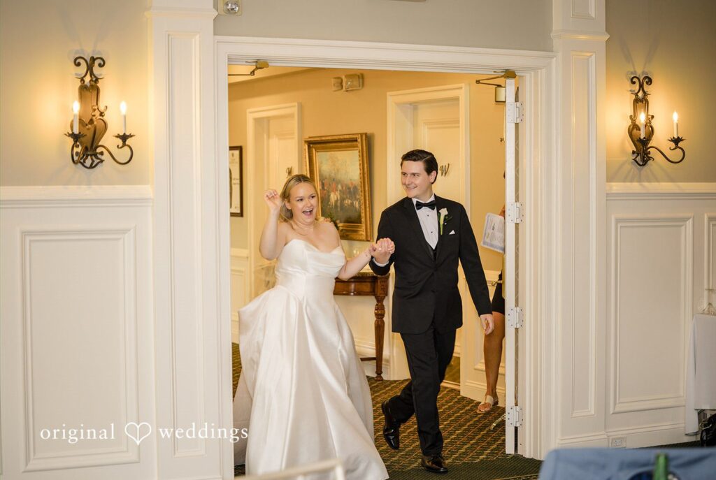 Nicole + Matt Stunning Portrait of couple at Salem Golf Club by New York Wedding Photographers from Original Weddings.