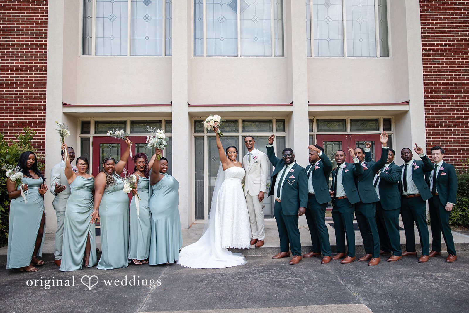 Brelan + Rebekah Sandy Springs Performing Arts Center Wedding | Rebekah & Brelan -