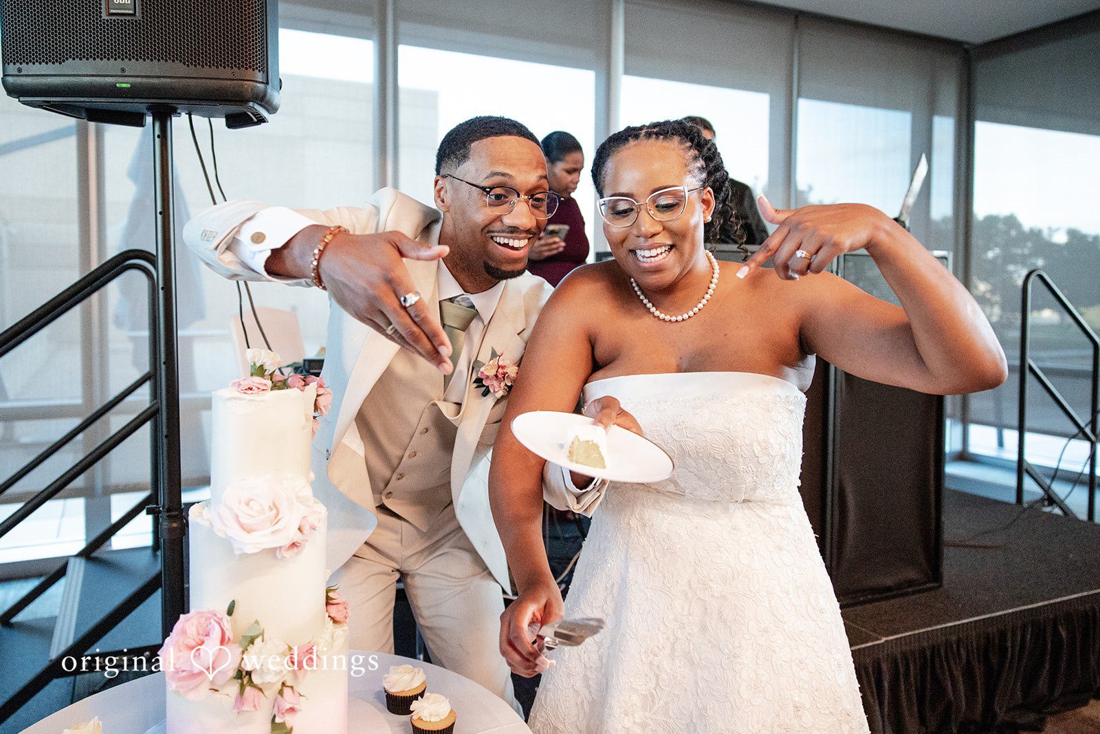 Brelan + Rebekah Sandy Springs Performing Arts Center Wedding | Rebekah & Brelan -