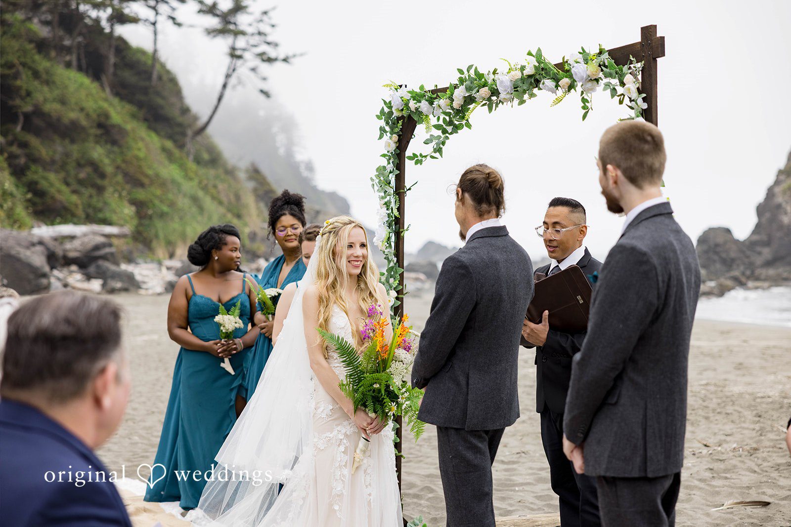 Brittany + Evan The ceremony