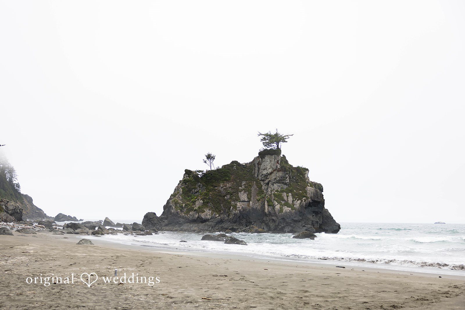 Brittany + Evan Portland Wedding Photographers at Hidden Beach | Brittany & Evan -