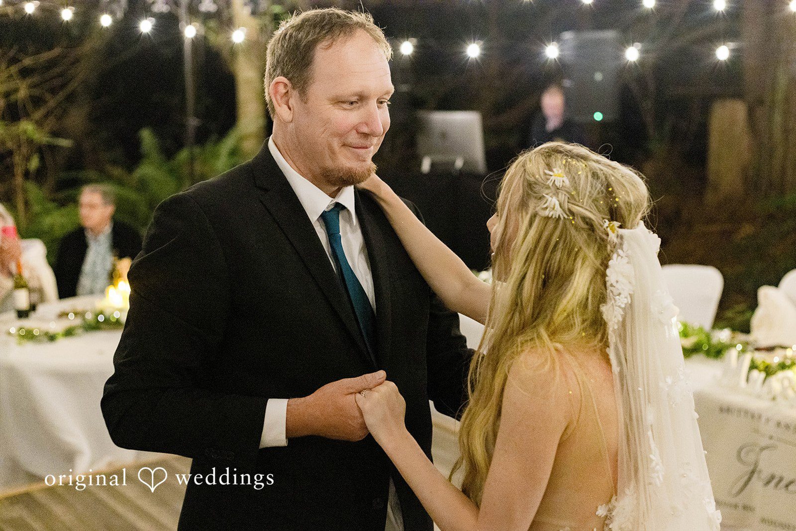 Brittany + Evan The bride dances with her father