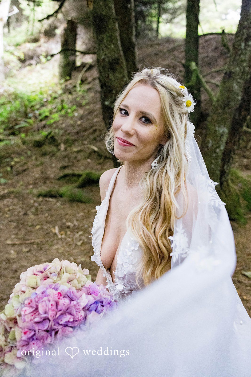 Brittany + Evan A beautiful portrait of the bride
