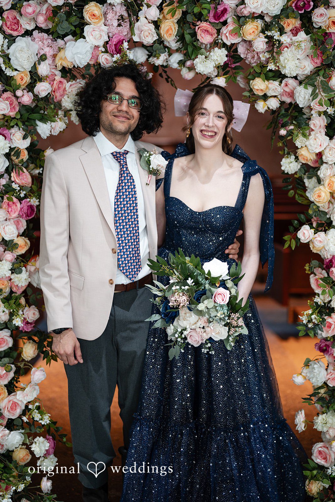 Kshitij + Hannah Stylish portrait