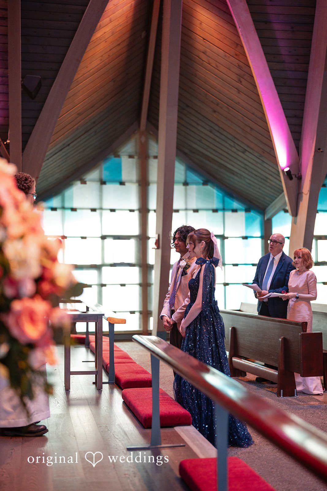 Kshitij + Hannah St Paul's Episcopal Church wedding ceremony