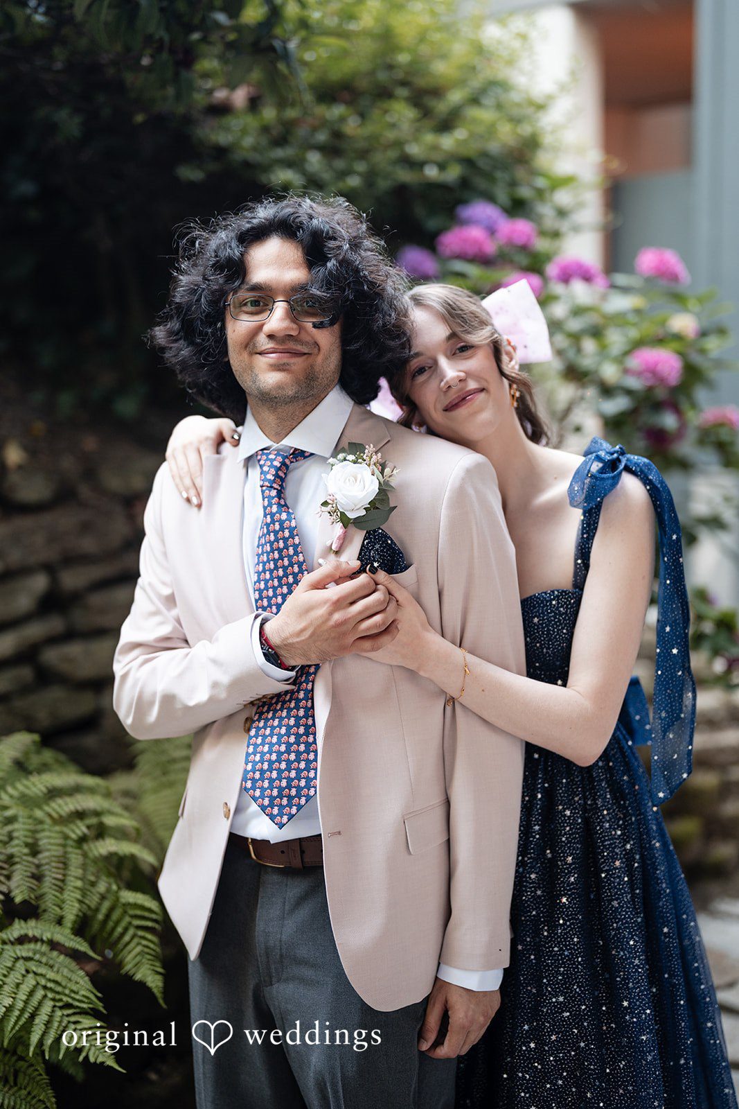 Kshitij + Hannah A gorgeous portrait of the couple