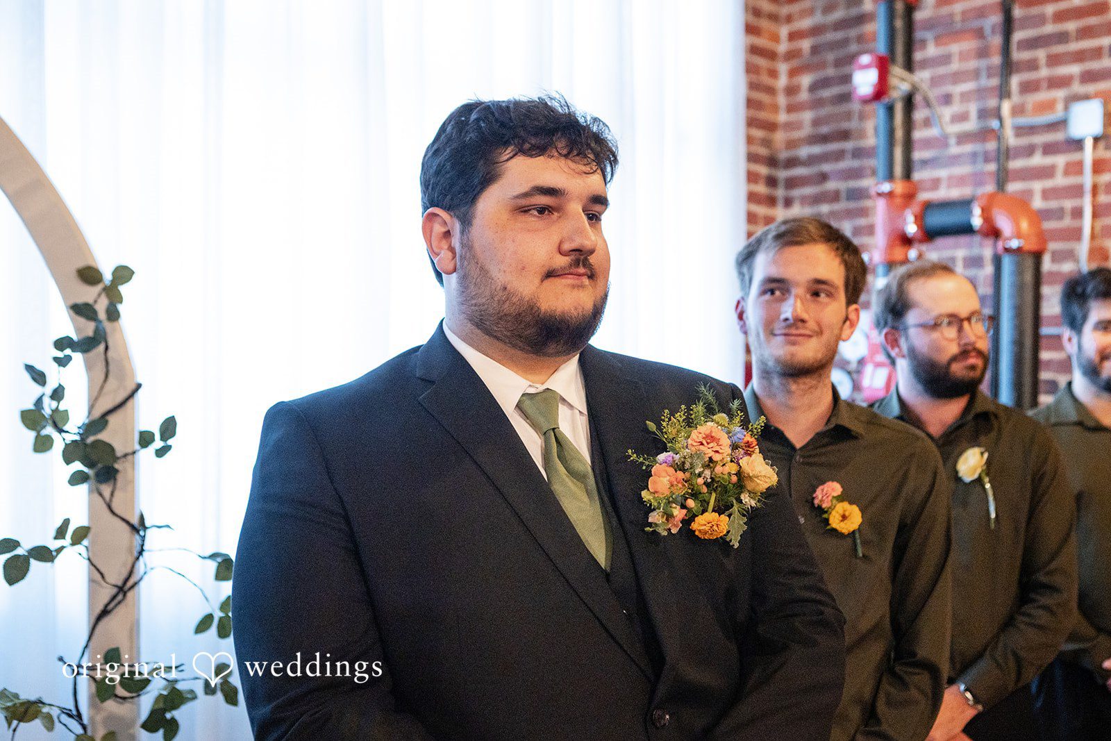 Grace + Aiden Raleigh Wedding Photographers at The Brickview Events | Grace & Aiden -