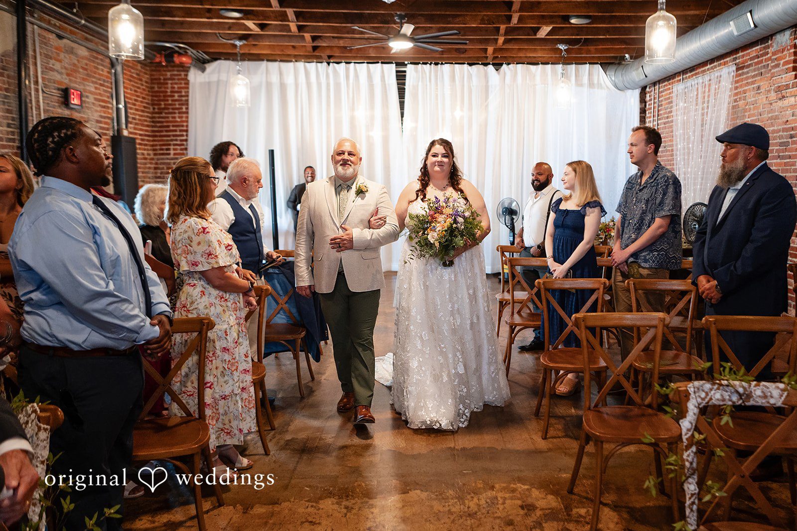 Grace + Aiden Raleigh Wedding Photographers at The Brickview Events | Grace & Aiden -