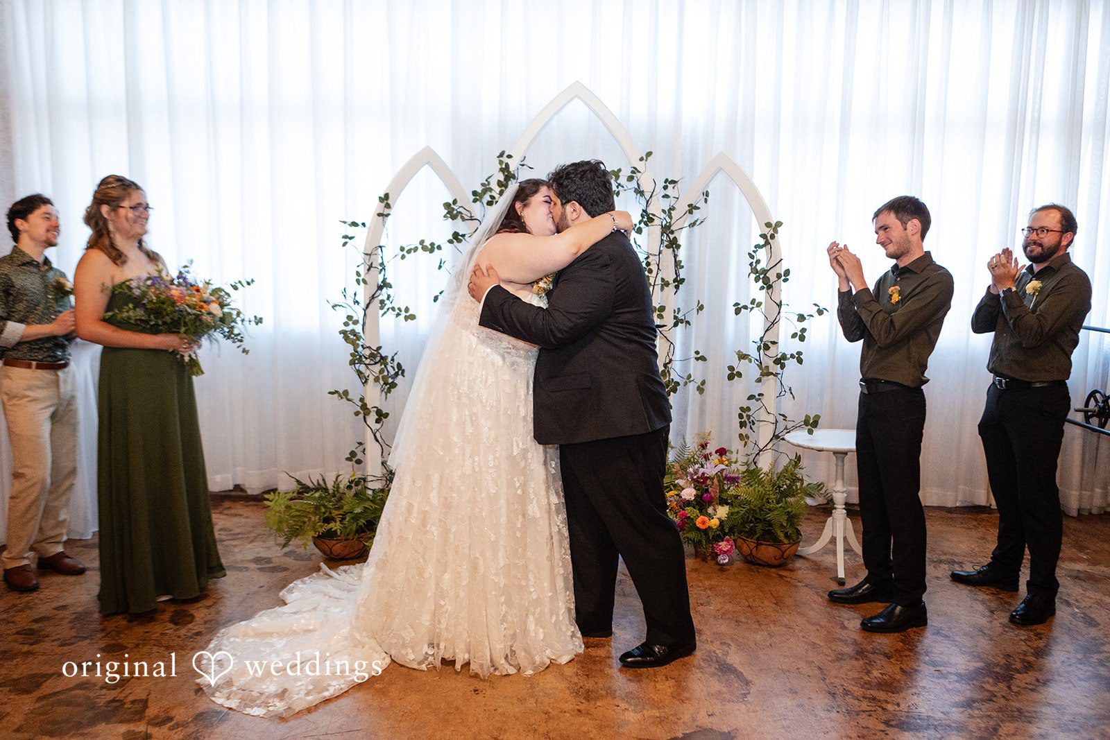 Grace + Aiden Raleigh Wedding Photographers at The Brickview Events | Grace & Aiden -