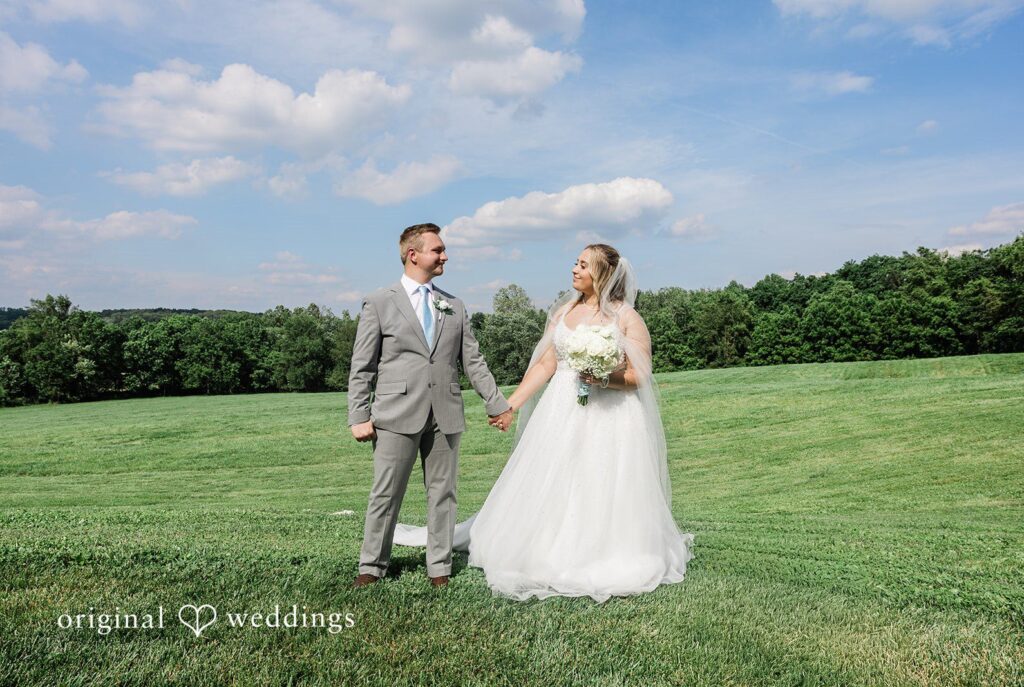 Stunning Portrait of couple at The Farm Event Center by Indianapolis Wedding Photographers from Original Weddings.