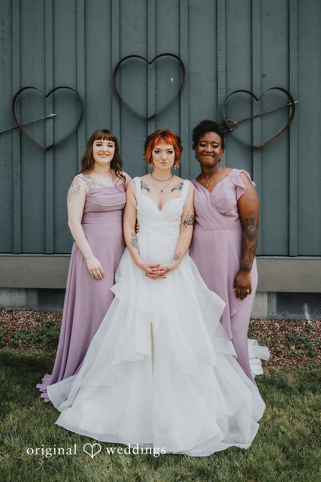 McKenna + Patrick The bride and her bridesmaids