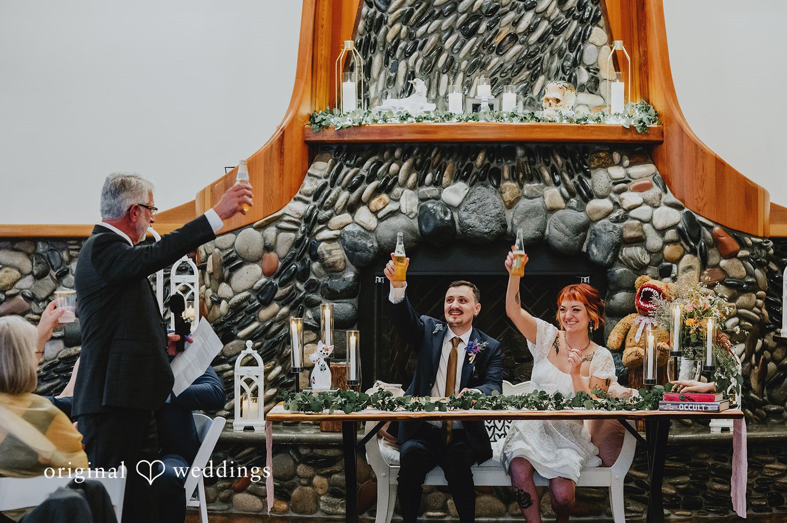 McKenna + Patrick Wedding toast