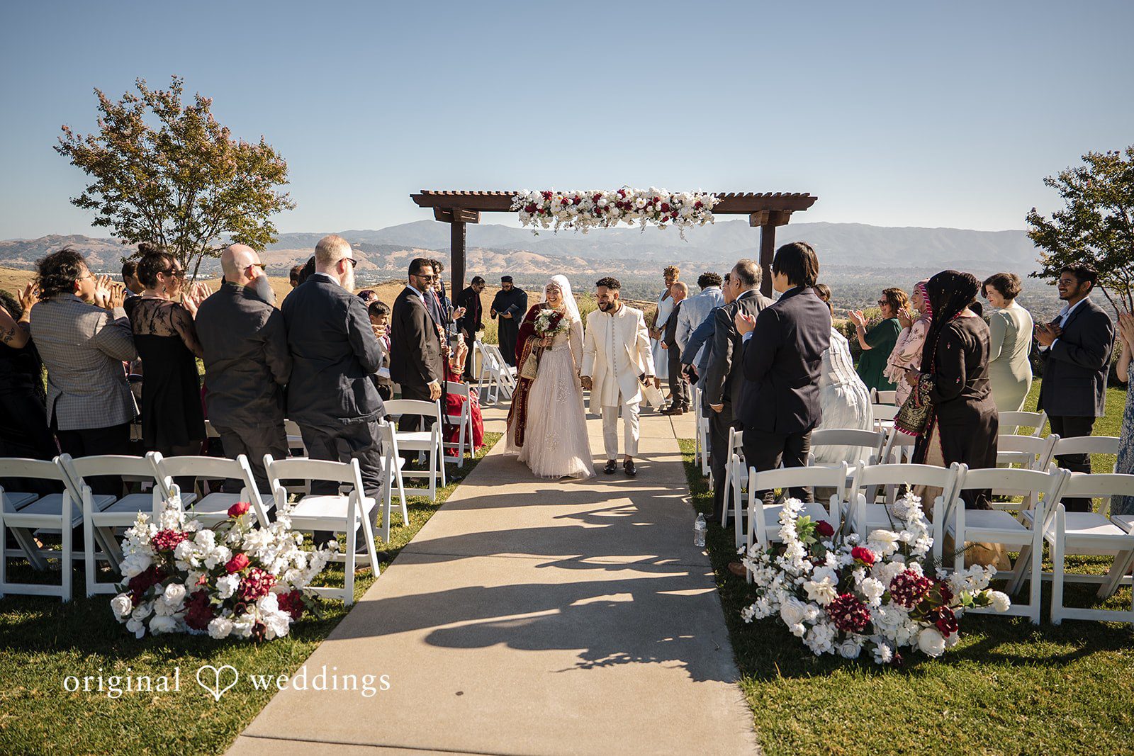 Neha + Andrew The makes a joyful exit
