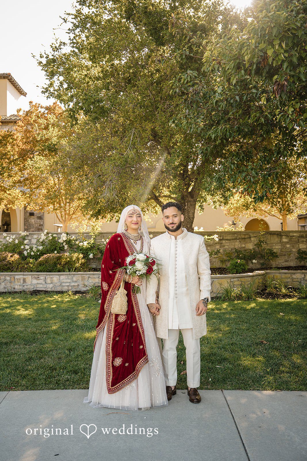 Neha + Andrew Outdoor portrait