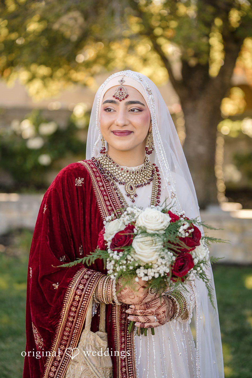 Neha + Andrew A stunning portrait of the bride