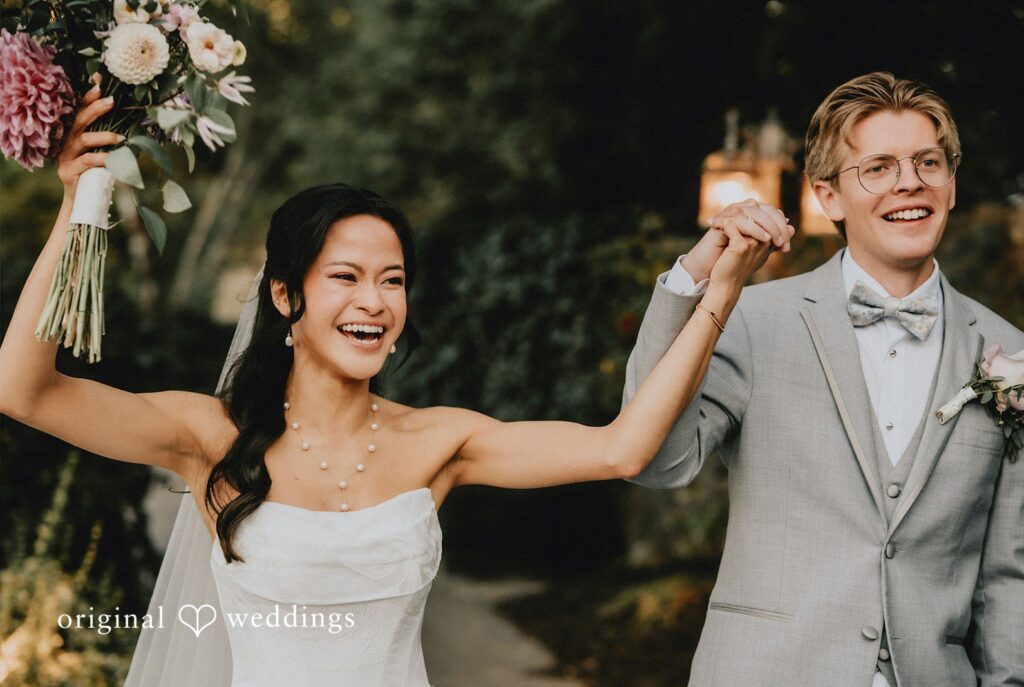 Andrew + Parousia Stunning portrait of couple at The Red Lion Inn by Boston Wedding Photographers from Original Weddings.