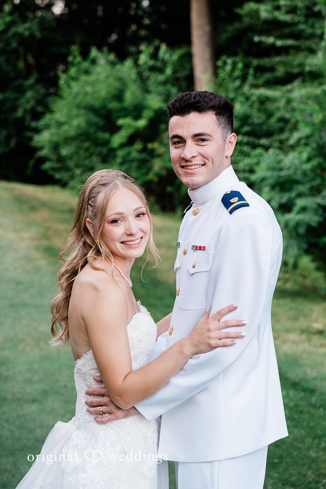 Veronica + Wyatt Stunning Portrait of couple at The Riverhouse at Goodspeed by Hartford Wedding Photographers from Original Weddings.