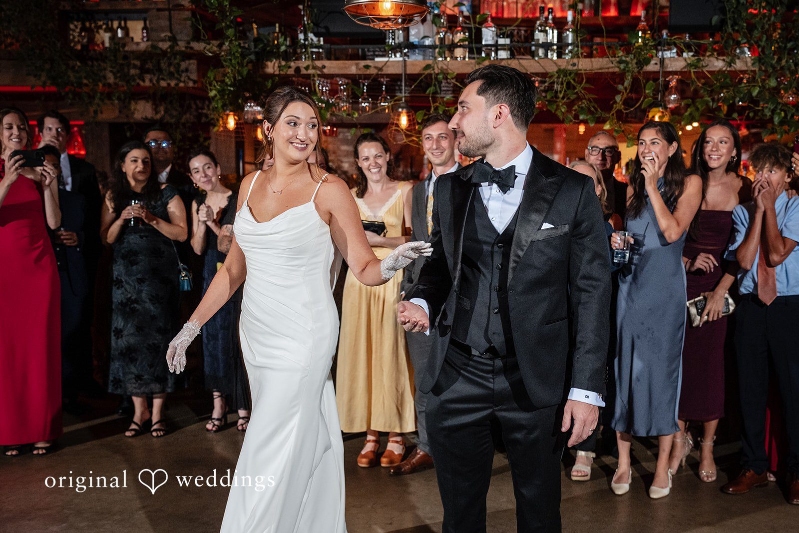 Claudio + Claire First dance at Ainslie