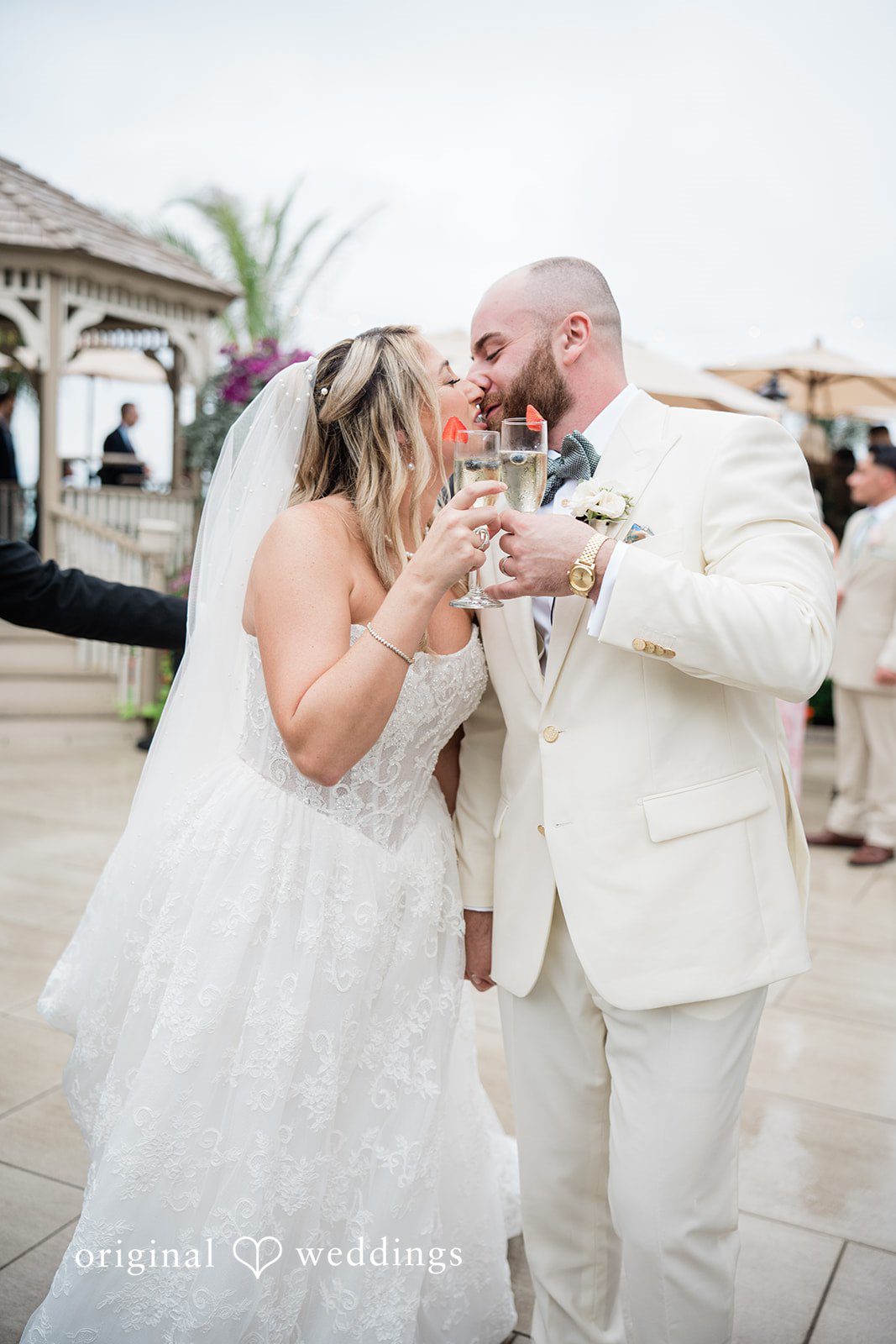 Jackie + Will Bride and groom sharing a quiet moment together