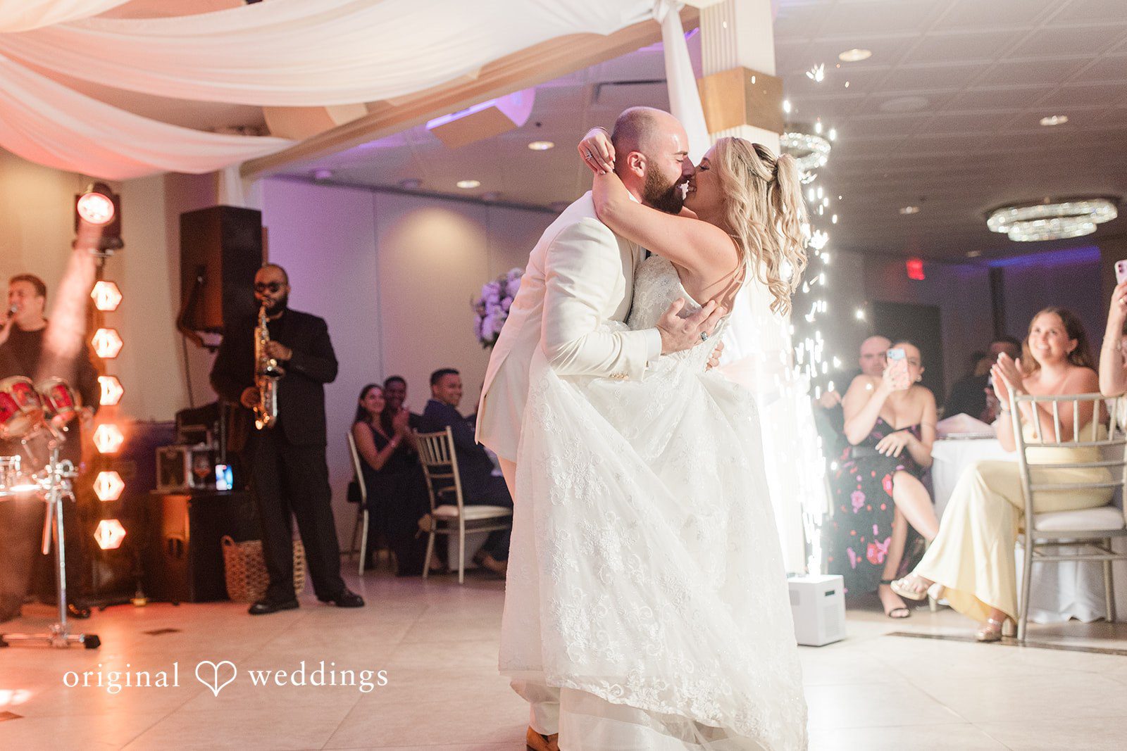 Jackie + Will First dance at Anthony's Ocean View