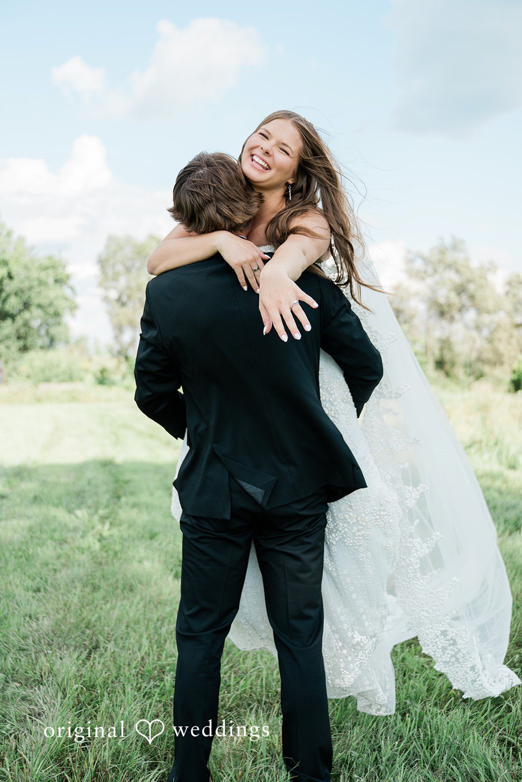 Fun portrait outdoors