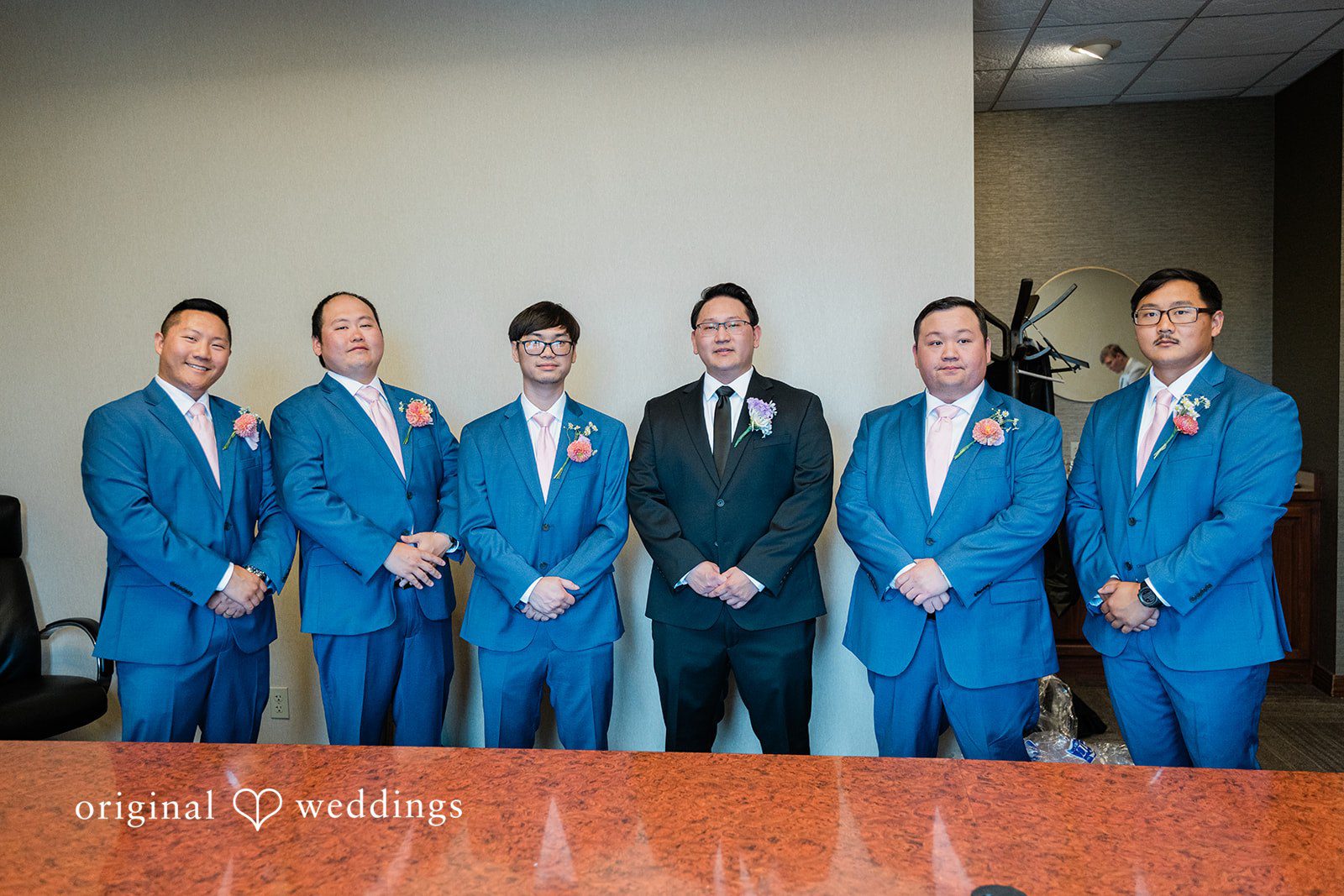 Josouaedh + Naochue The groom and his groomsmen