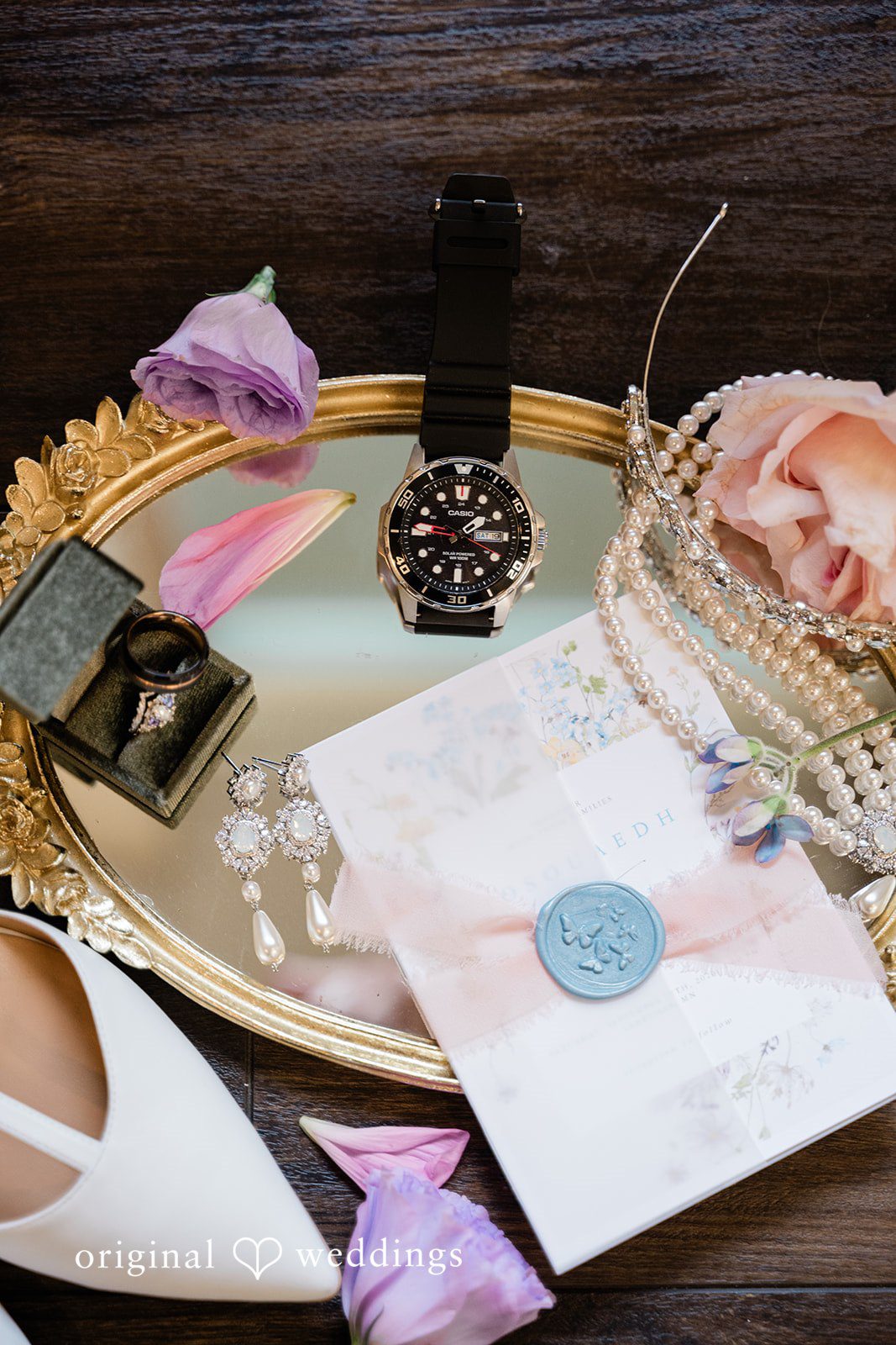 Josouaedh + Naochue Wedding rings, and other wedding accessories