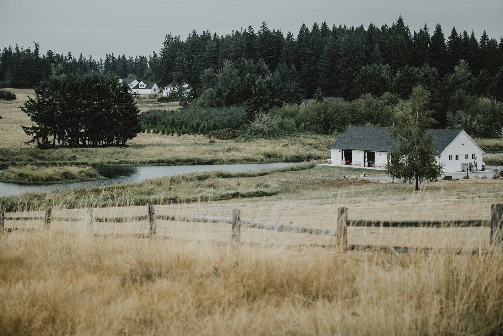 Countryside view at Brightwater Weddings & Events