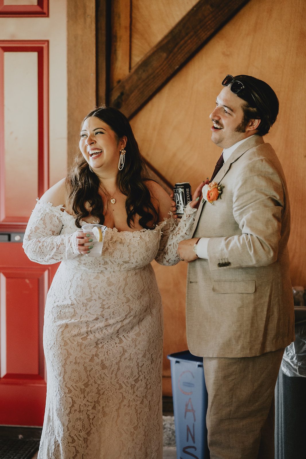 Toast during the reception