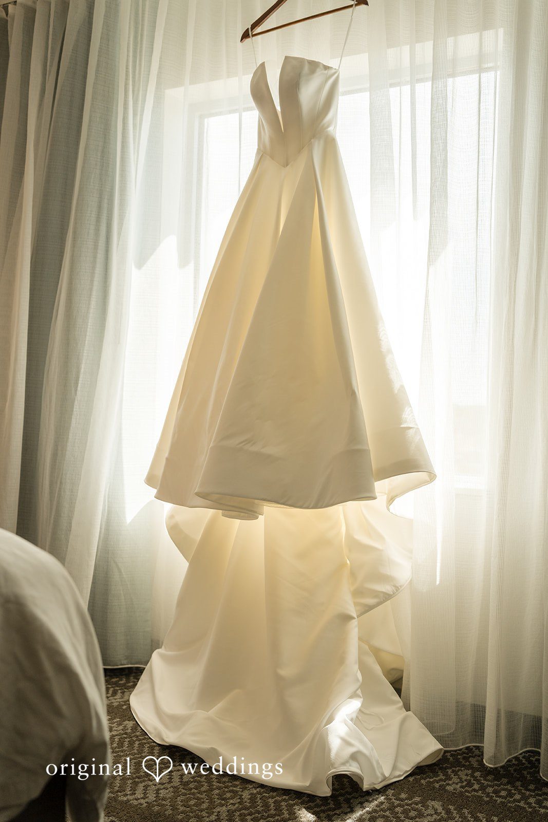 Jessica + James Wedding gown