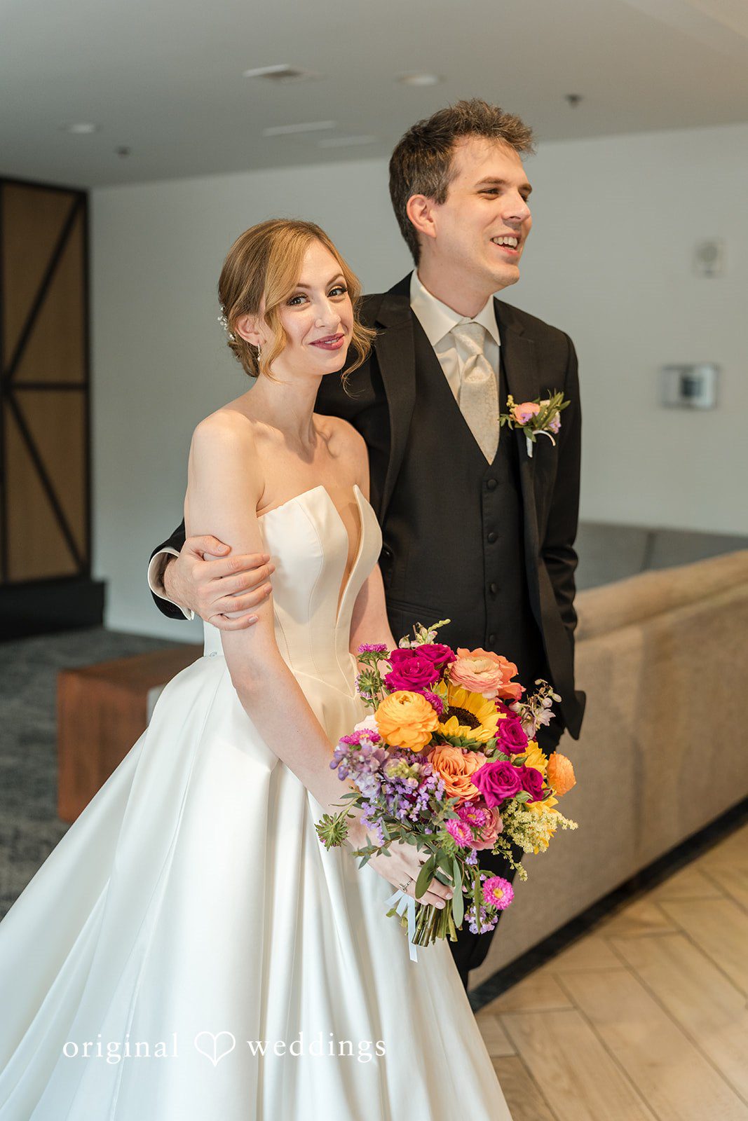 Jessica + James The couple